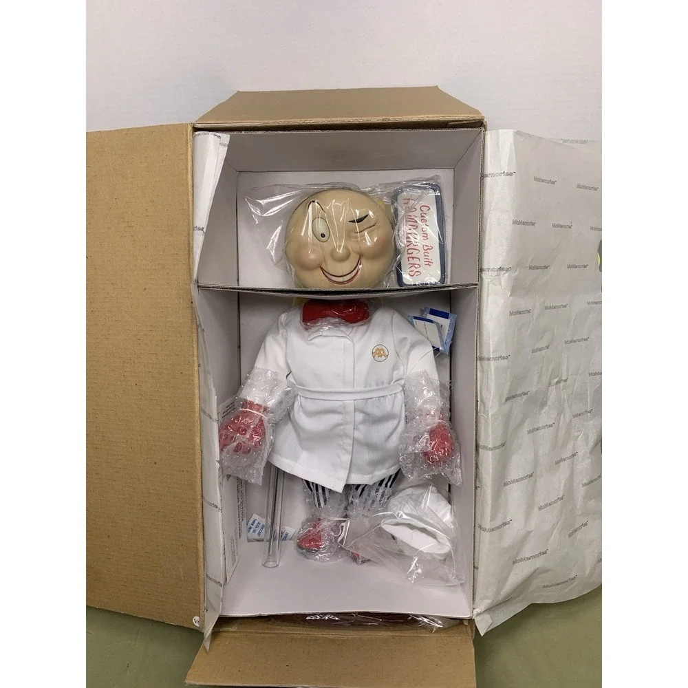 Vintage McDonald's Speedy Porcelain Doll Memorabilia 40th Anniversary 13